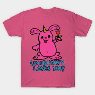 unicorns and bunnies do mess around!and here's the proof! T-Shirt